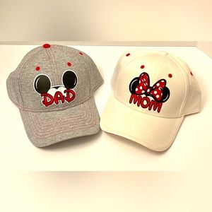 Disney Mom and Dad hats